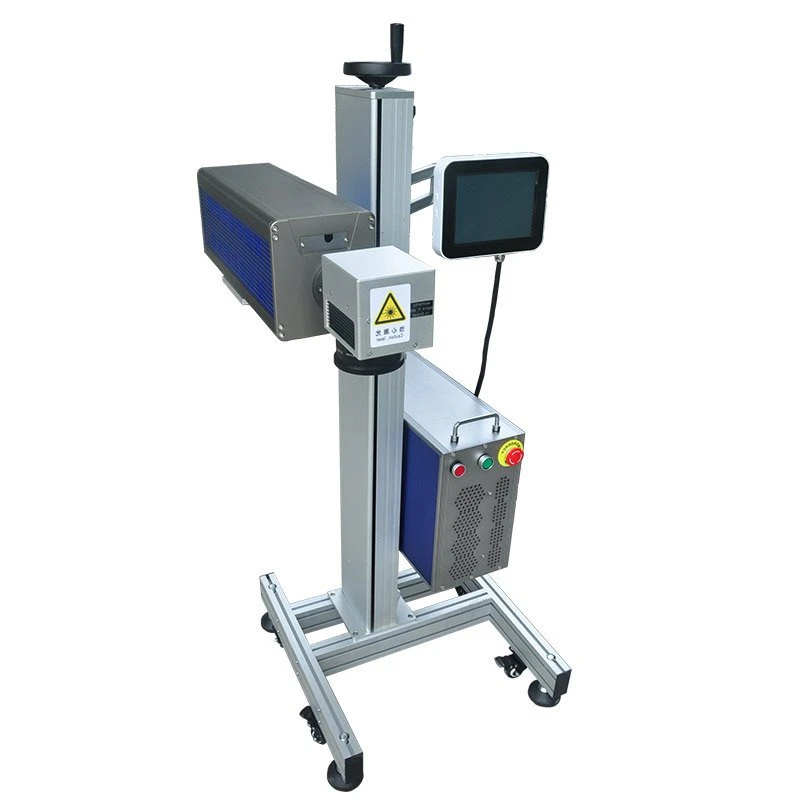 On The Fly CO₂ Laser Marking Machine