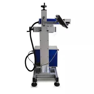 On The Fly Fiber Laser Marking Machine
