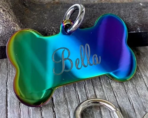 Laser engraving on tags-Dotslaser Laser engraving on tags-Dotslaser