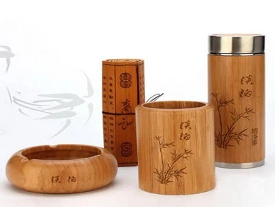 Laser engraving bamboo products Laser engraving bamboo products