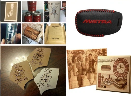 Laser marking for souvenir